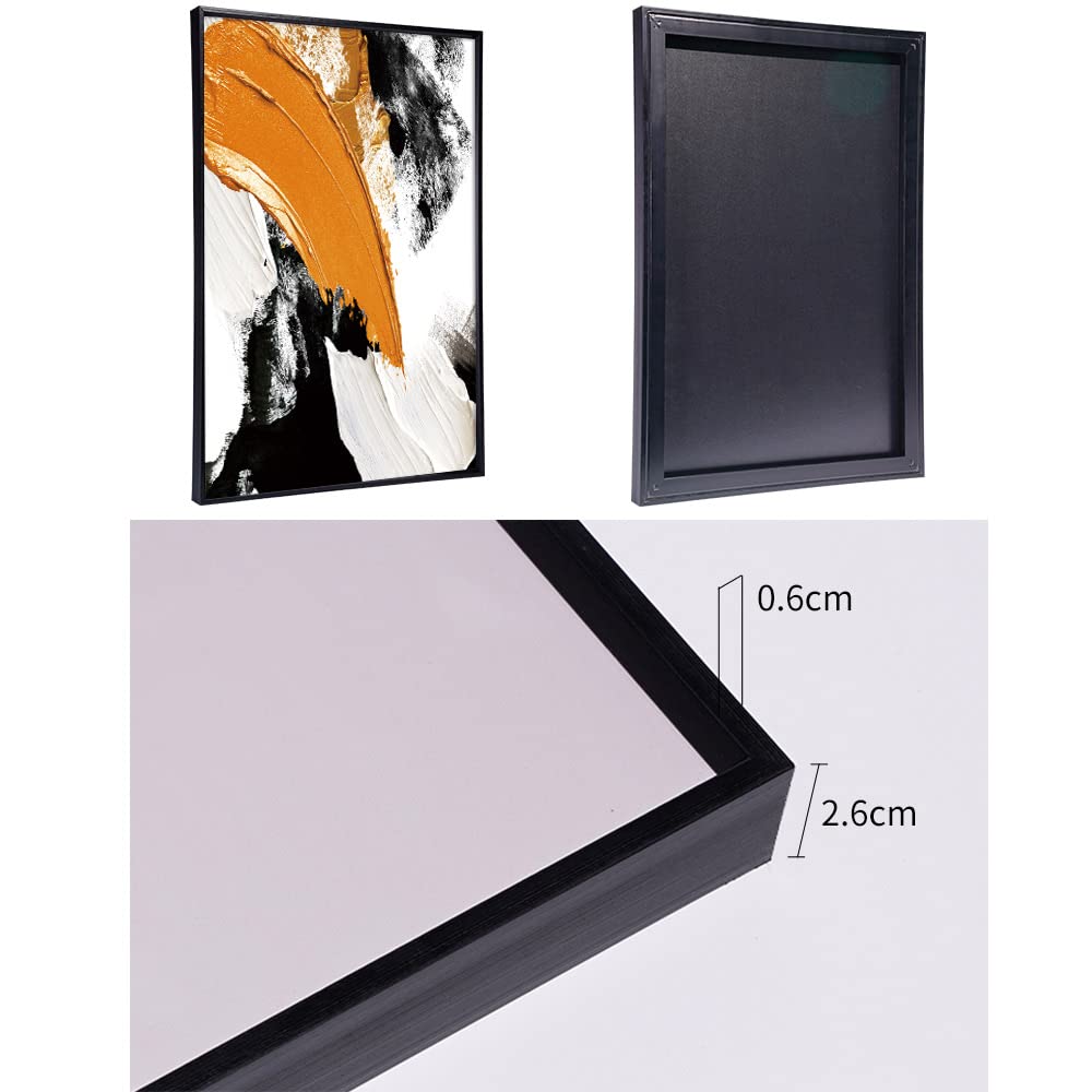 Canvas Wall Art Aesthetic Abstract Graffiti Large 32" X 24" Set of 3 Minimalist Wall Decor Modern Nature Art Posters Prints Frame Wall Art For Living Room Bedroom Bathroom Kitchen Office