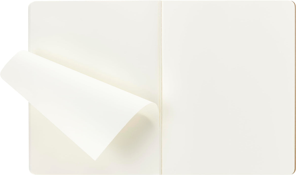 Moleskine Cahier Journal, Soft Cover, XL (7.5" x 9.75") Plain/Blank, Kraft Brown, 120 Pages (Set of 3)