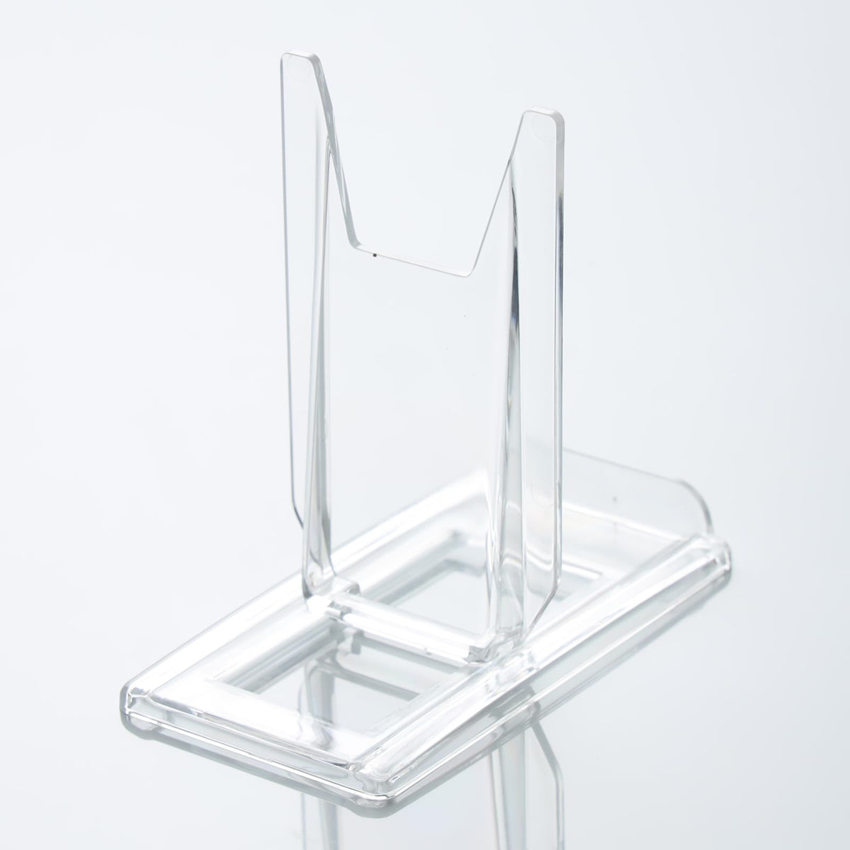 LRANFOW 10 Pack Book Display Stands Adjustable Clear Easel Collector Display Holder for Comic Artwork Album CD Magazine Postcard Cookbooks Photos
