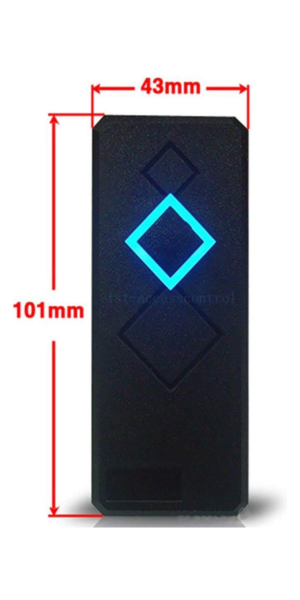 MENGQI-CONTROL 4 Door Access Control System with 600lbs Magnetic Lock Entry Access Control Panel 110V Power Supply Box RFID Reader Exit Button Enroll USB Reader RFID Card Key Fob APP Remote Open Lock