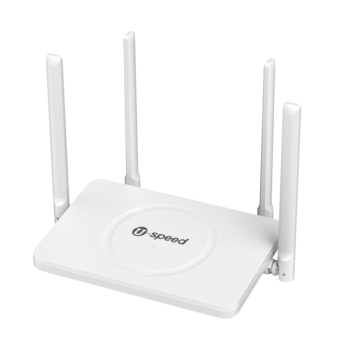 U-SPEED AC1200 WiFi Router Dual Band Wireless Internet Router, Speed Up to 1.2 Gbps, 4 x 1000 Mbps Gigabit Ethernet Ports, Bridge/Repeater Mode, Guest Network, IPV6, EasyMesh, Parental Controls
