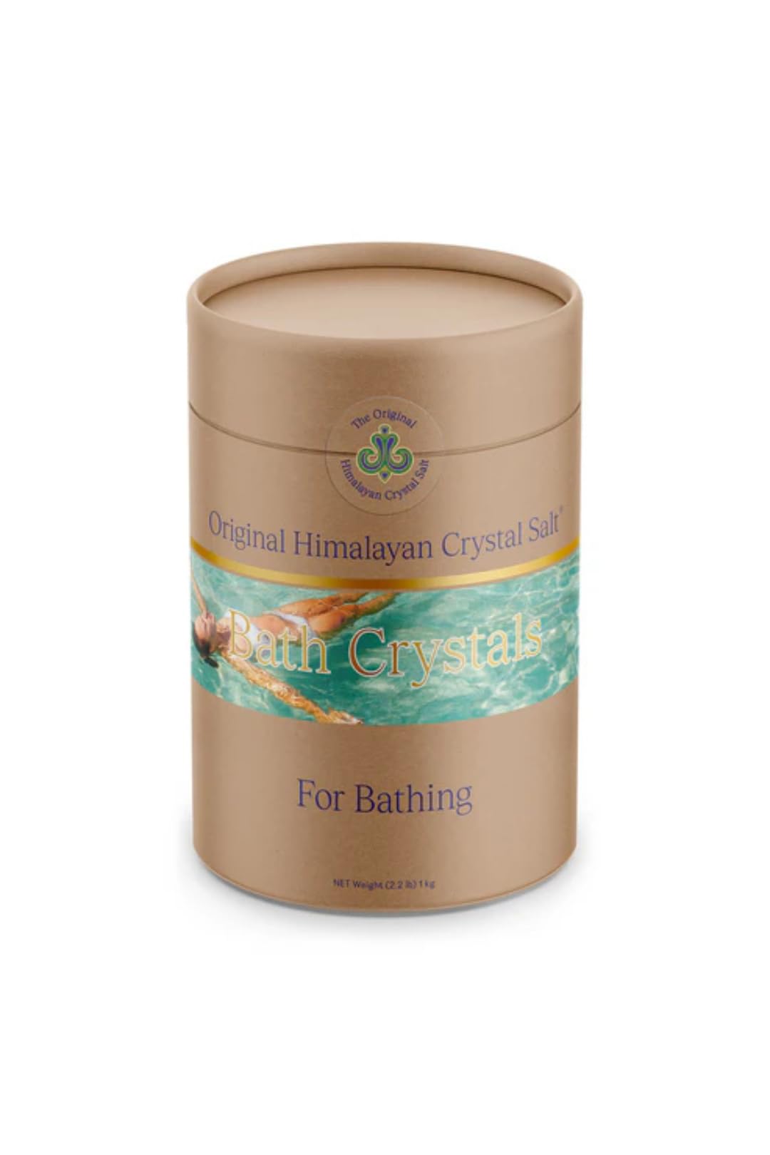 Original Himalayan Crystal Salt - Bath Salts for Hydration, Detox and Relaxation Bathing (35.27 Ounce (Pack of 1))