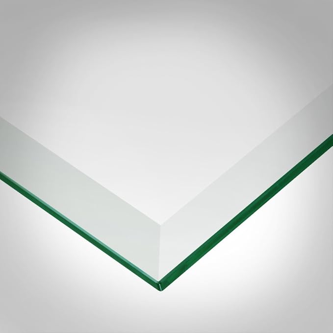 Dulles Glass 16 inch Square Glass Table Top