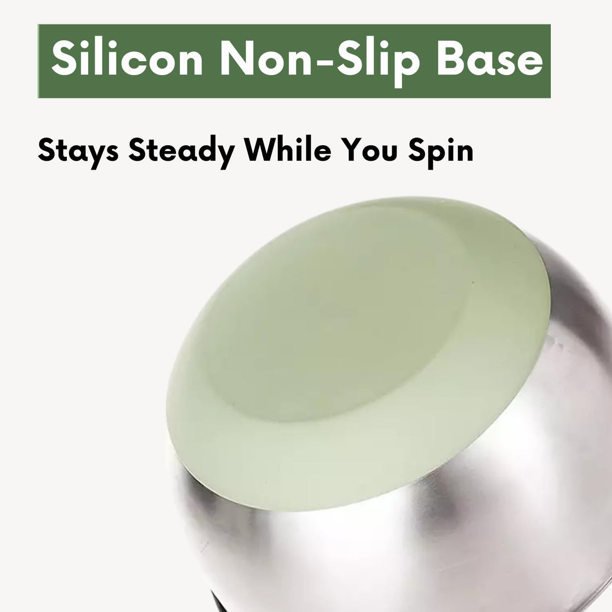 Tarkeen Stainless Steel Salad Spinner Large, BPA-Free Lettuce Spinner, 3-in-1 Salad Bowl & Fruit Cleaner with Non-Slip Base, Dishwasher Safe, 5 Blade Slicer & Egg Yolk Separator, 5.3Qt