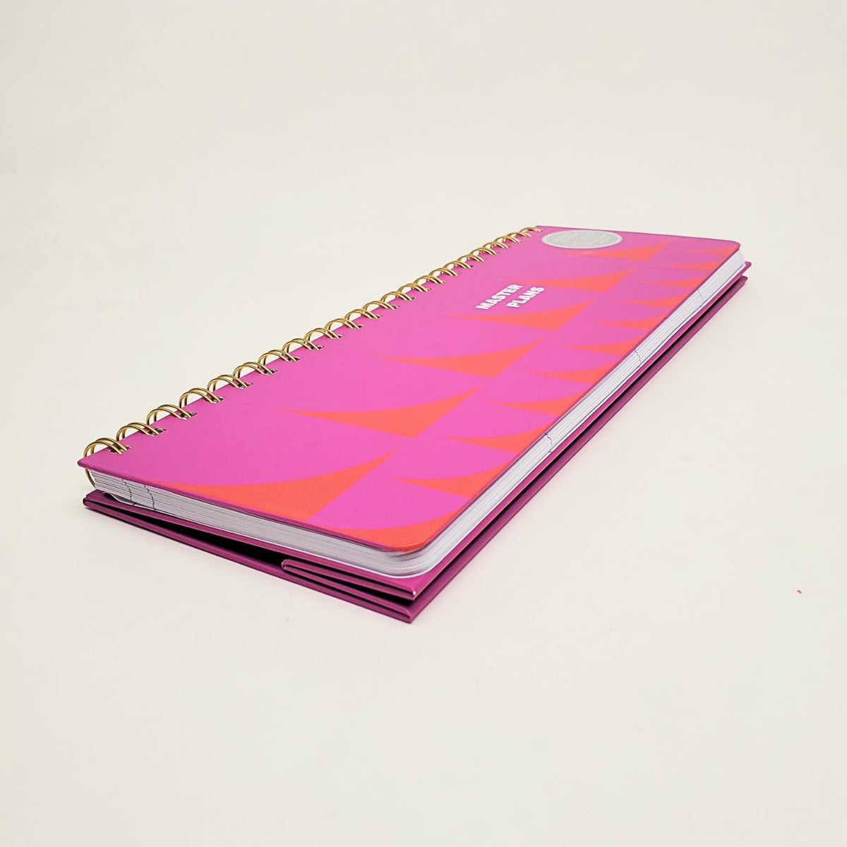 Molly & Rex Statement Shapes Red Undated Planner (38243)