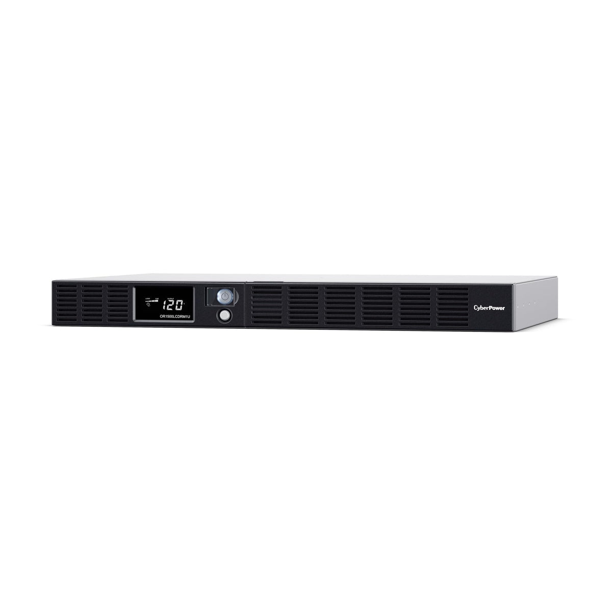 CyberPower OR1500LCDRM1U Smart App LCD UPS Battery Backup and Surge Protector, 1500VA/900W, 6 Outlets, AVR, 1U Rackmount, UL Certified