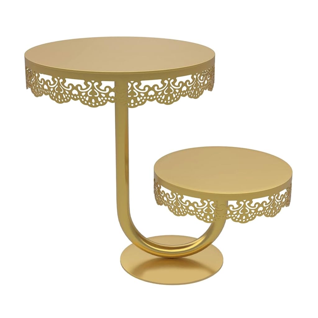 Iron Cake Display Rack Multi Tiers Pastries Holder Desert Presentation Tray for Home Gatherings and Restaurant Use