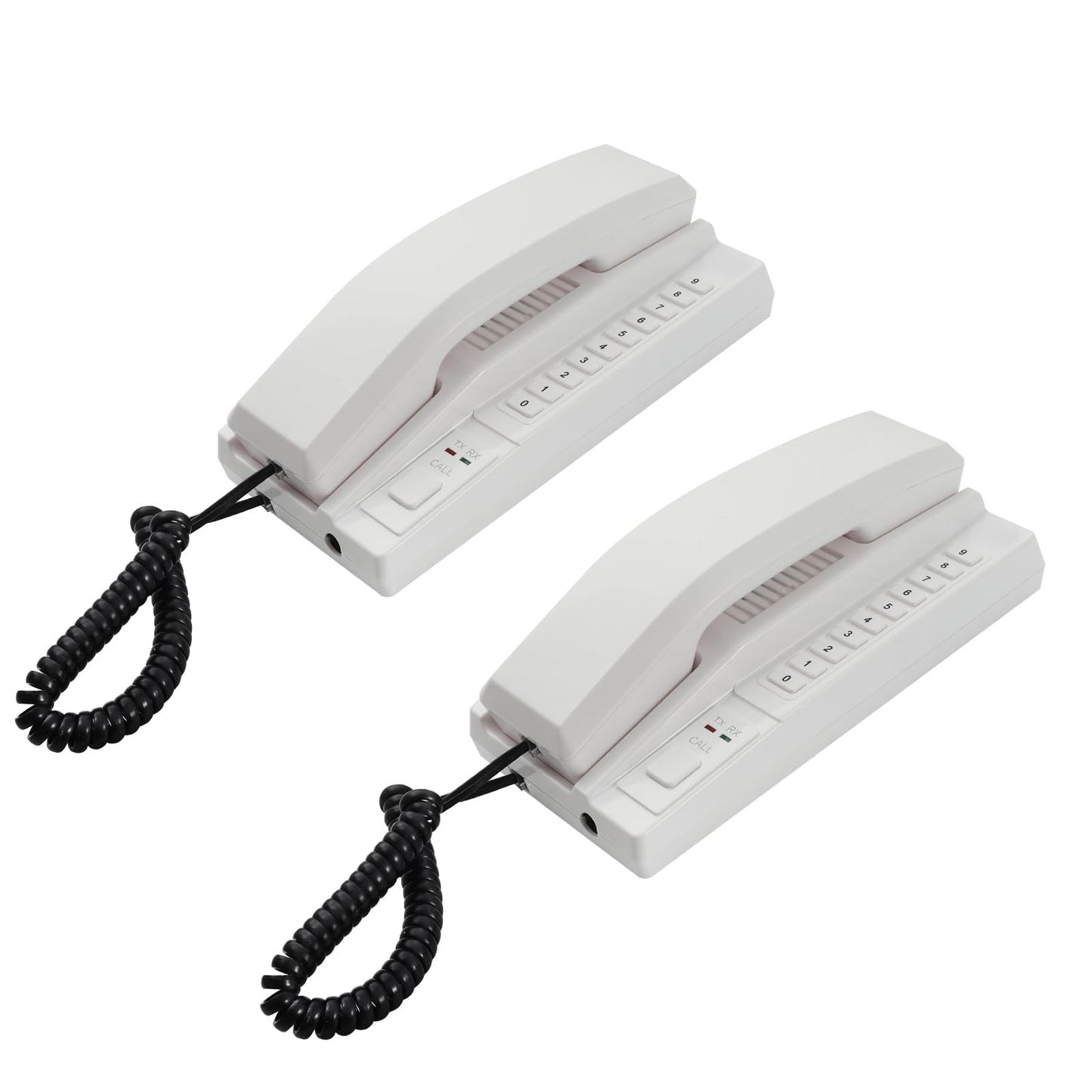 Intercoms Wireless for Home 2 Pack, Wireless Intercom System, Two Way Real-time Intercom Phone with 3280 Feet Range,Easy to Use Office Intercoms for Business