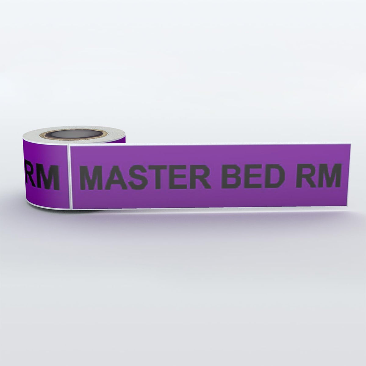 Misofuki 16 Rolls 960 Pcs 1"x4.5" Color Coded Moving Labels Stickers for Boxes with 4 Bedroom Labels - Can Stick on Furniture Directly, NOT Recommended for Rough Surfaces, Such as Carton