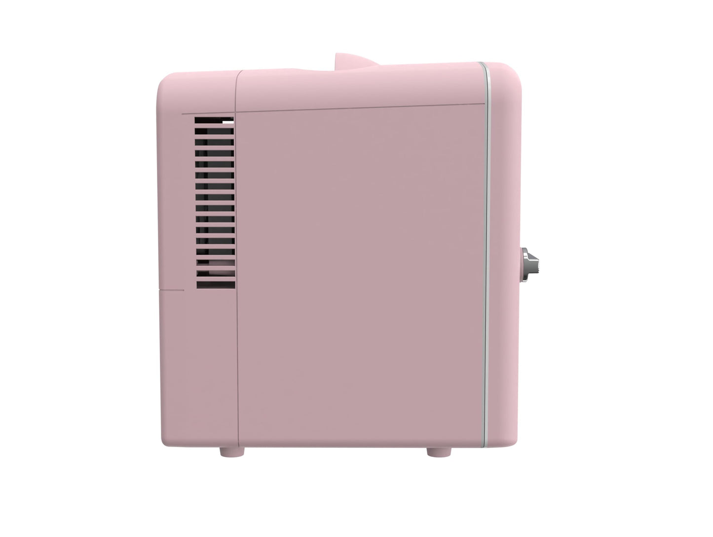 Frigidaire EFMIS171 Retro Mini Portable Personal Fridge - Ideal for Home, Office or Dorm - Includes Carrying Handle, AC/DC Wall/Car Charger (Pink)