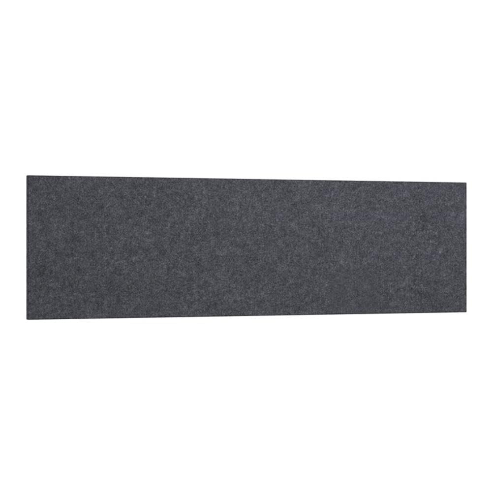 Bush Business Furniture 57W x 16H Acoustic Tackboard in Cool Charcoal, Polyester Fabric Bulletin Board for 60-inch Hutch