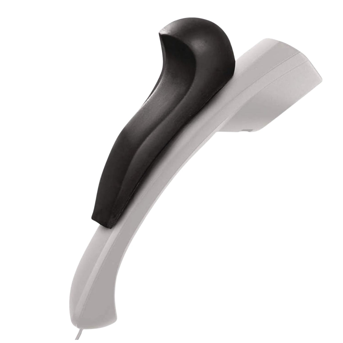 1InTheOffice Phone Shoulder Rest for Office Desk Telephones, Ergonomic Hands-Free Comfort, Non-Slip Design, Universal Fit, Black, 1 Pack