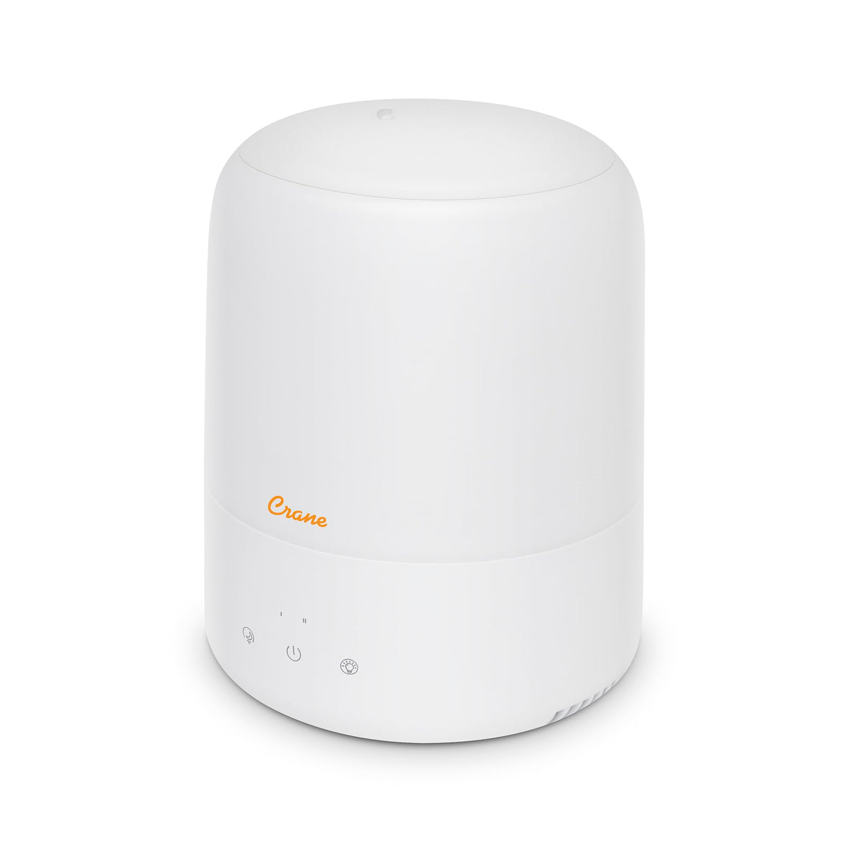 Crane Top Fill Mini Humidifier for Bedroom and Nursery 3-In-1 Essential Oil Diffuser Sleep Light 0.5 Gallon Baby Humidifier