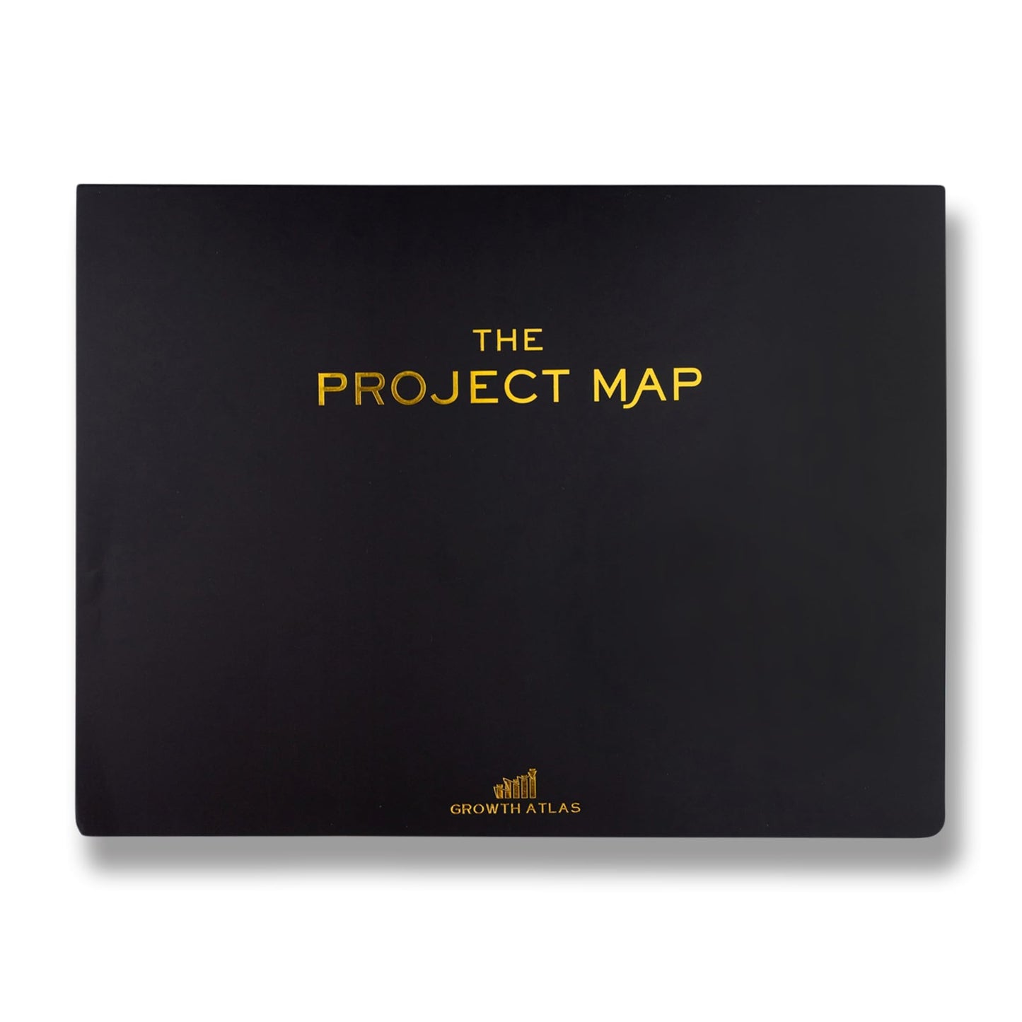 GROWTH ATLAS Map Desk Pad Project Notebook - One-Page Project Planner for Business Owners to Stay Focused, Project Management, and Achieve Results with a Success Mindset