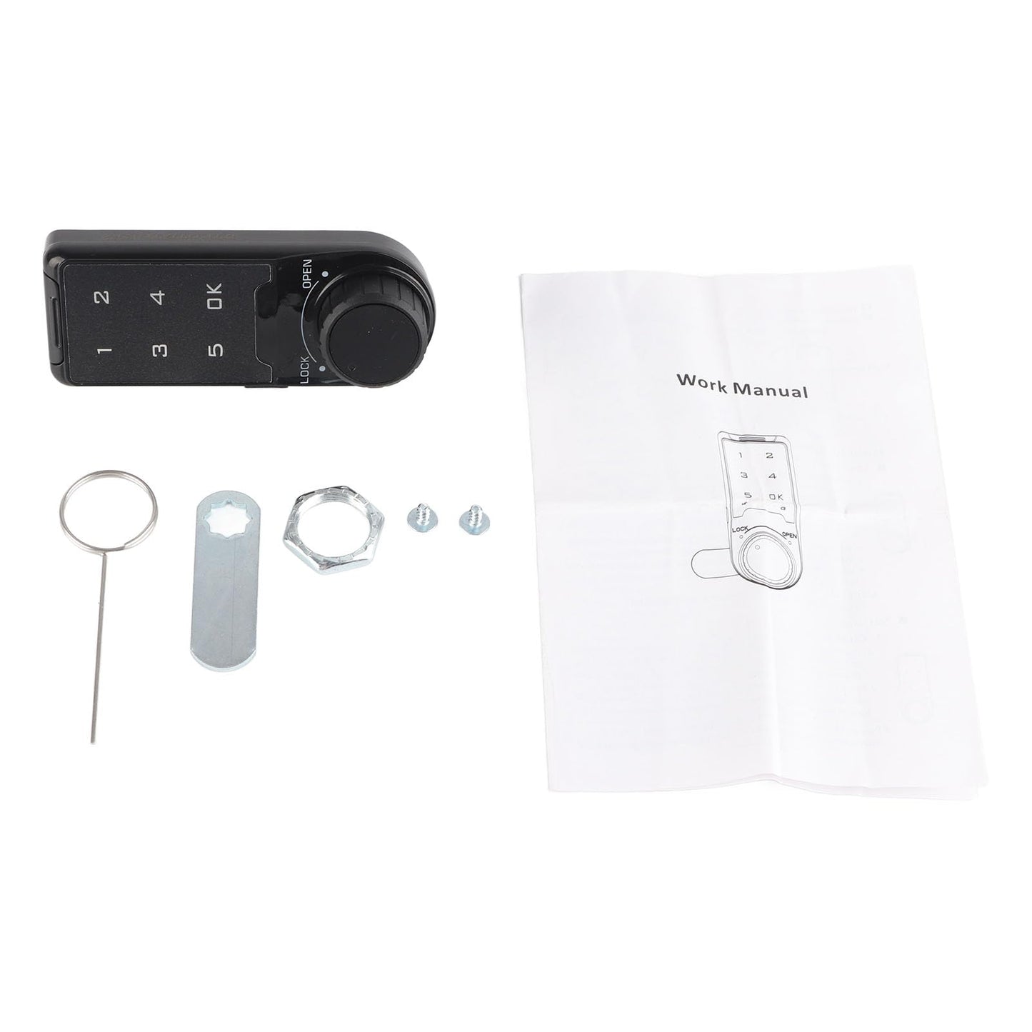 Digital Keypad Security Lock Electronic Deadbolt Password Key Access Lock for Access Control System