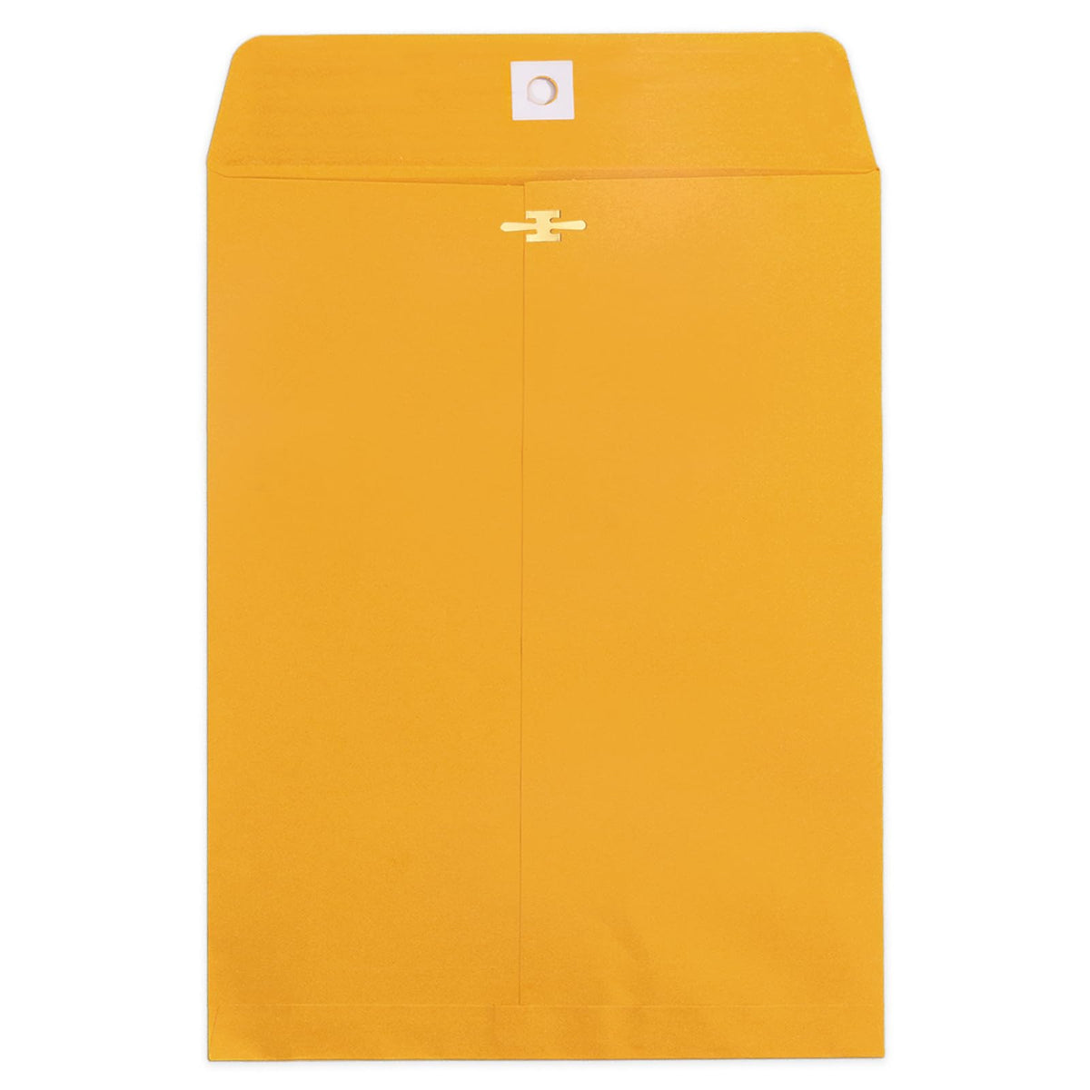 10x13 Clasp Envelopes 20 Pack, Goefun Large Brown Yellow Manilla Envelopes 10x13 with Clasp and Gummed Seal for Office - 100GSM Kraft Paper