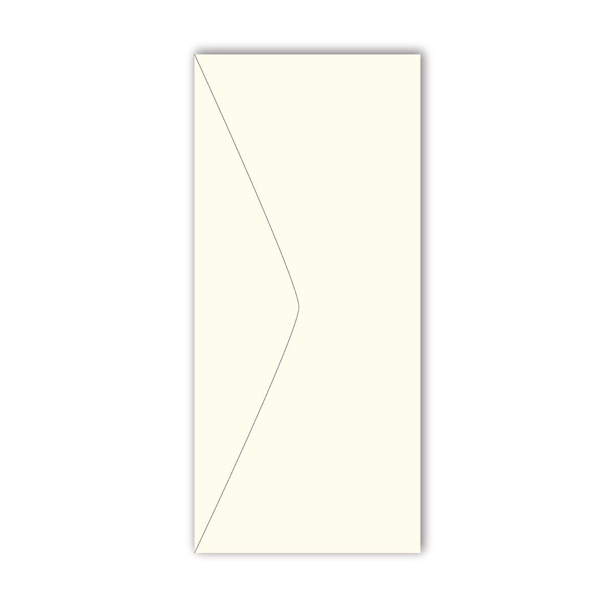 Southworth R14I10L 100% Cotton #10 Resume Envelope Ivory 24 lbs. Wove 50/Box