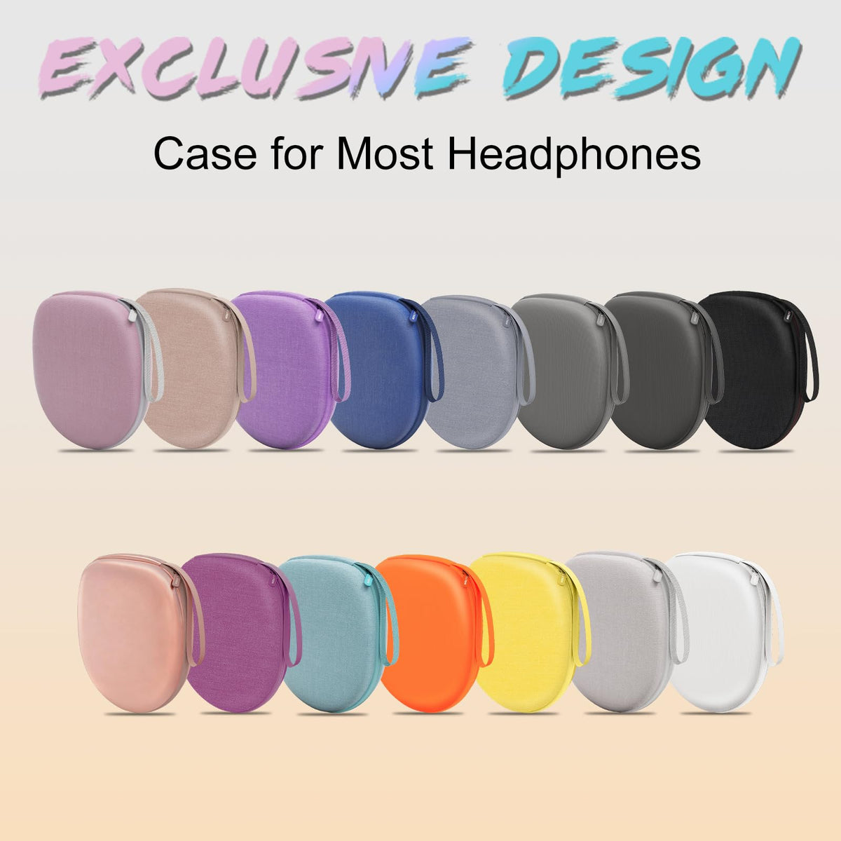 Headphone Headset Case Compatible with BERIBES/KVIDIO/JLab JBuds Lux ANC/JBL/Anker/Sony Wireless On-Ear Headphones, Green