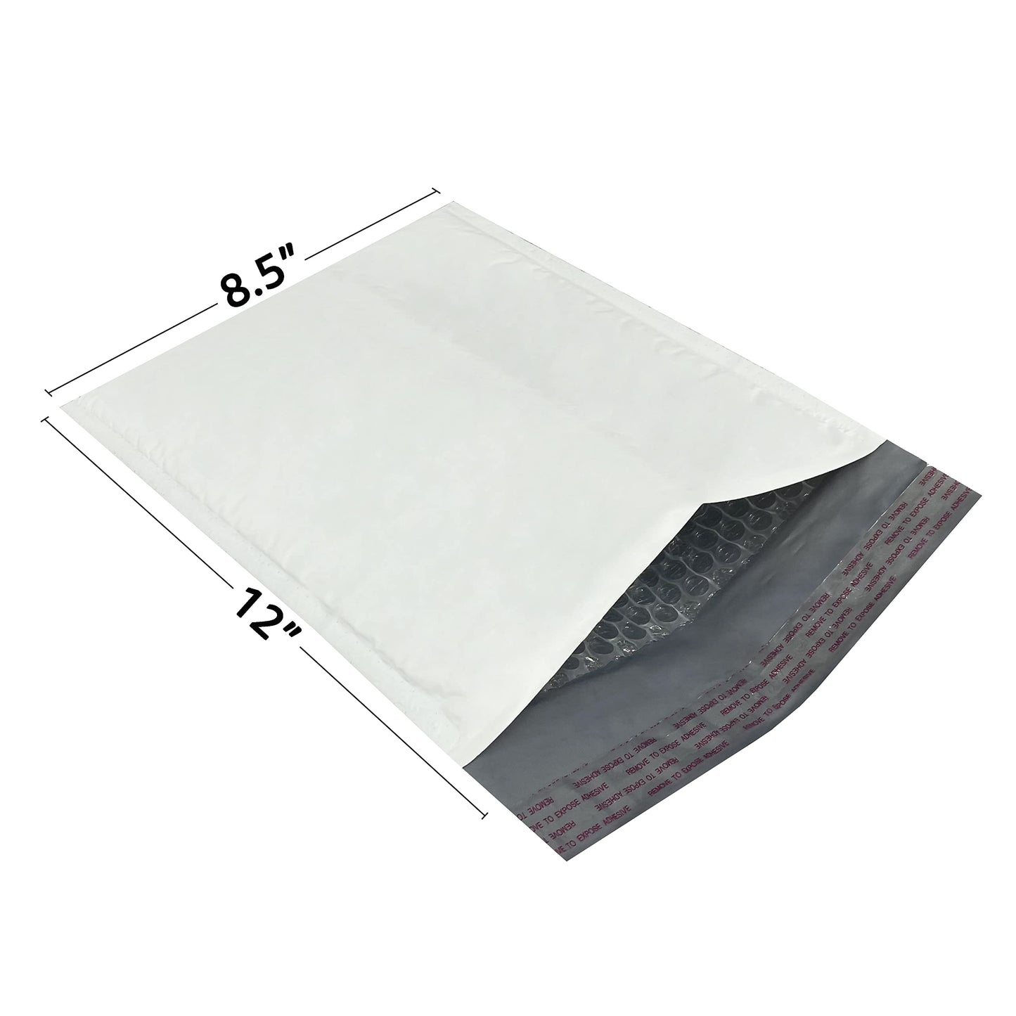 Poly Bubble padded Mailer - (100pack, #2-8.5" x 12") Pack and Ship - self sealing Industrial standard Office, School, and Business shipping product