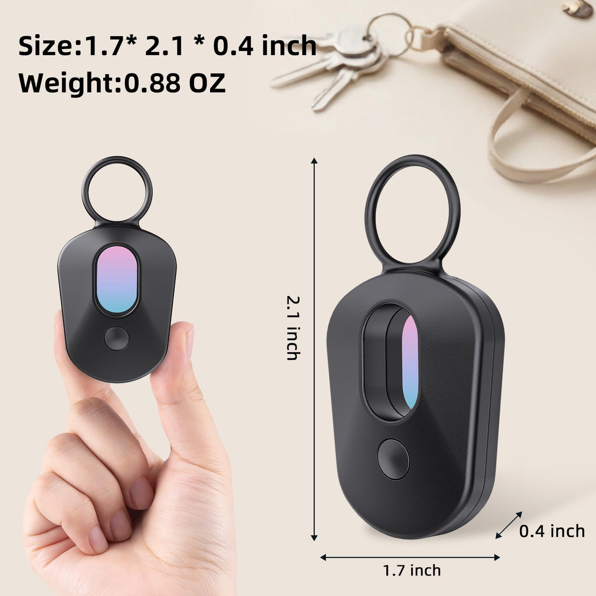 Hidden Camera Detector 2026 Upgraded, Anti Spy Camera Finder Hidden Devices Detector Privacy Pen Camera Scanner with 720H Battery Life & 3 Working Modes for Travel Hotel Home Bathroom Office (Black)