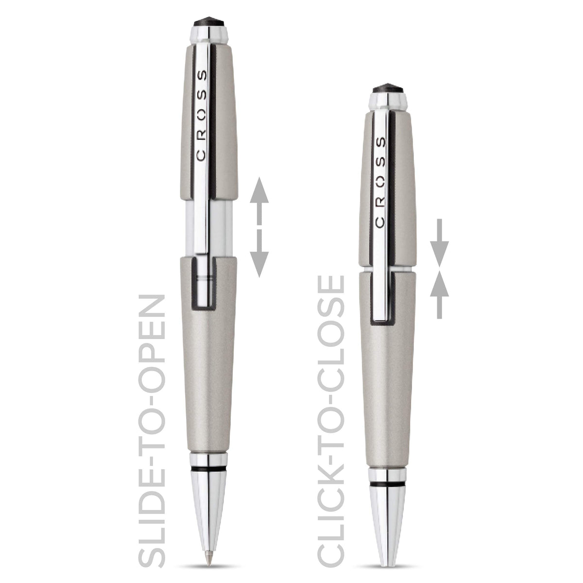 Cross Edge Titanium Blast Rollerball Pen - AT0555-5
