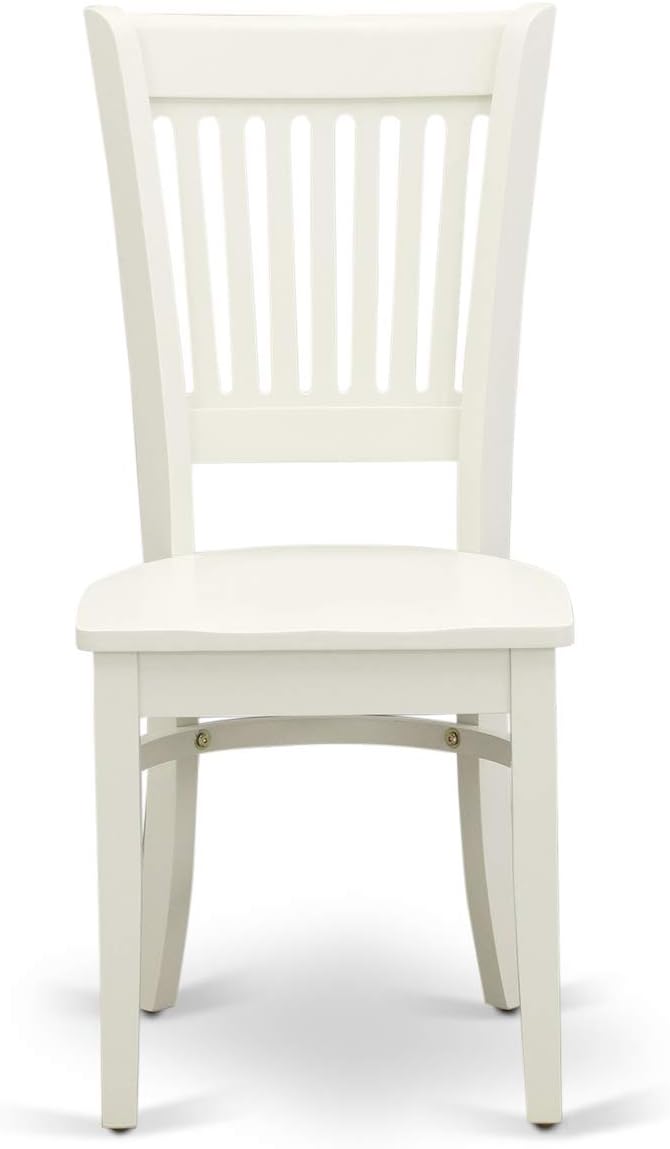 East West Furniture ANVA3-LWH-W 3 Piece Dining Room Furniture Set Contains a