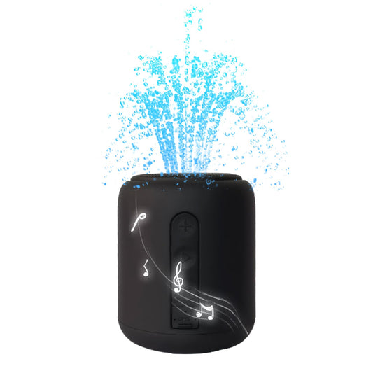 Stropum Fountain Sound Machine,Tabletop Fountain Water Sound Box,White Noise Rechargeable Portable Sound Box for Sleep Indoor,3 Type Water Sounds+200 Different Piano Musics