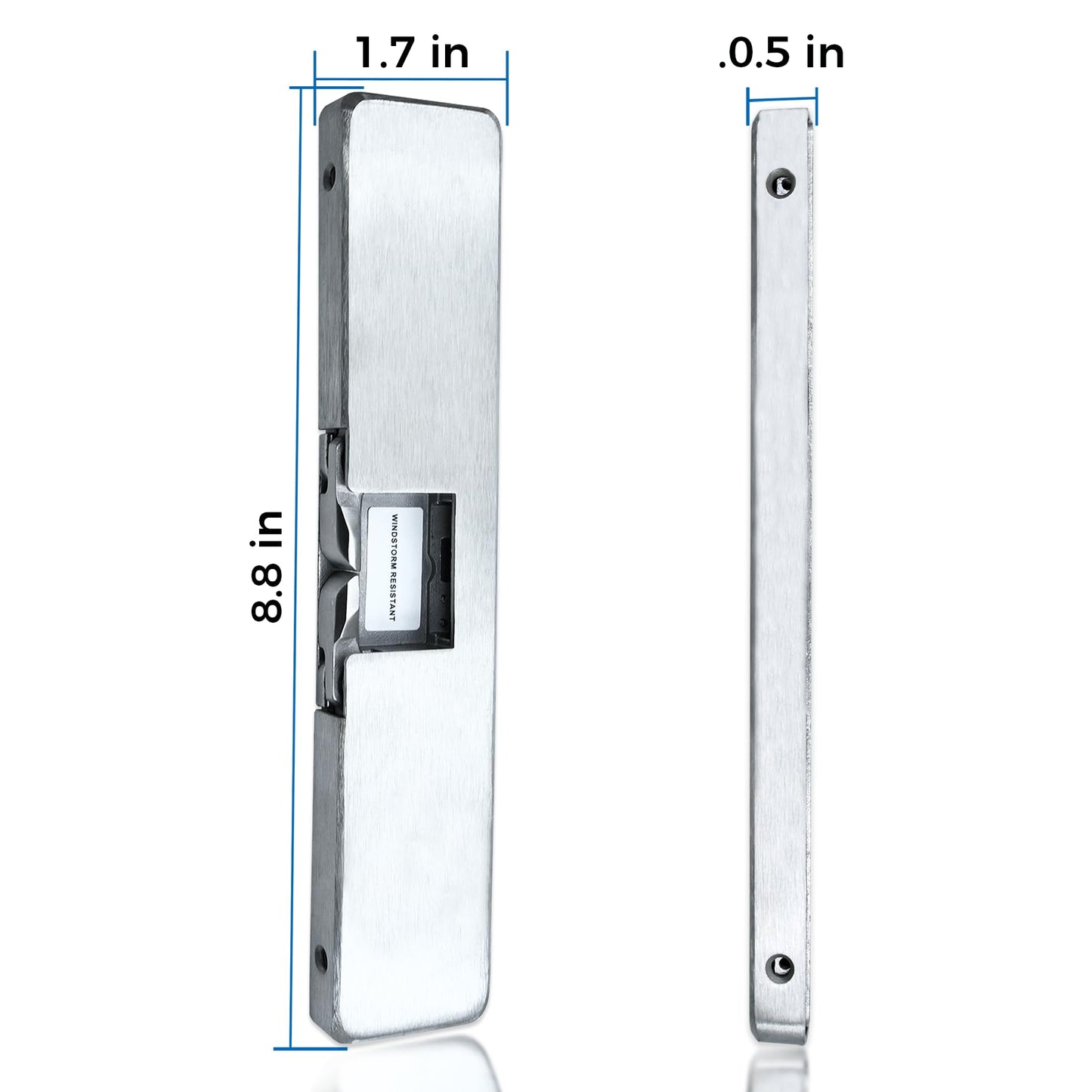 9400630 9400 Series Electric Strike, Perfect Replacement for HES - 9400630 9400 Series Stainless Steel Slim-Line Surface Mounted Electric Strike Body