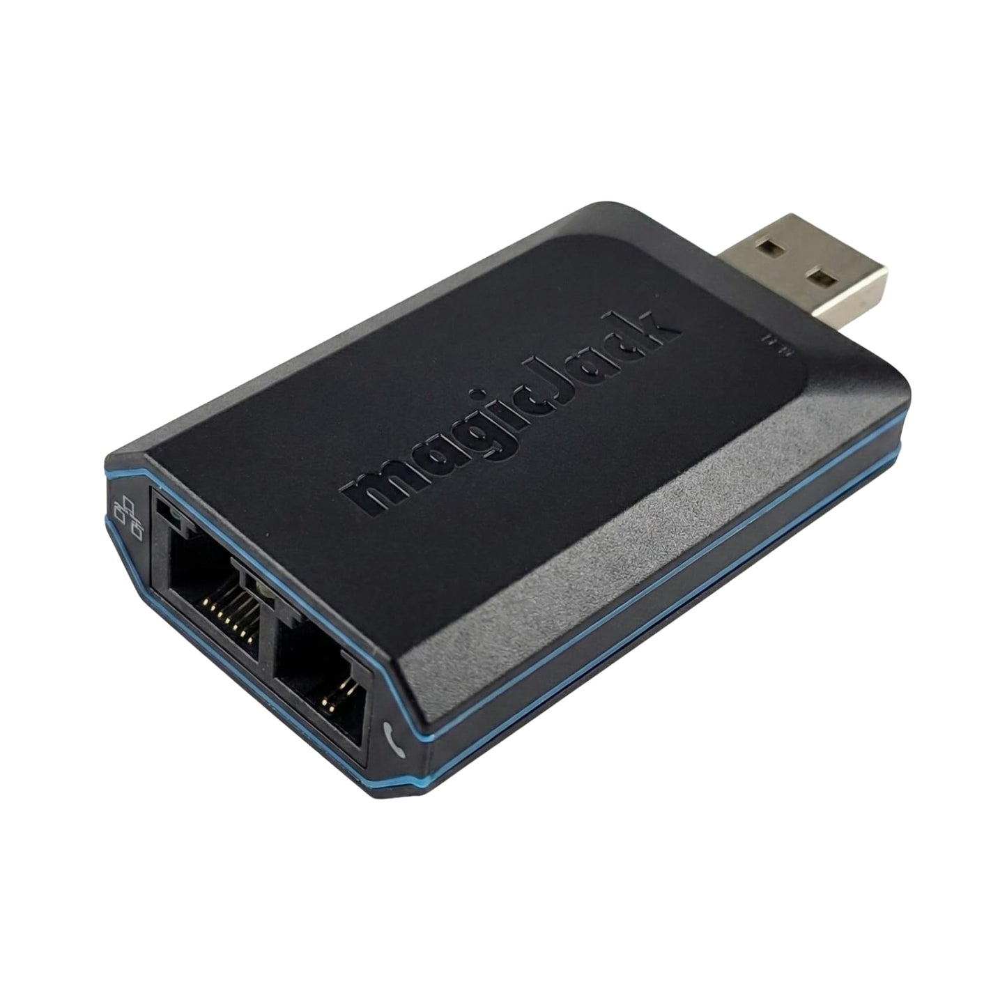 magicJack VOIP Phone Adapter - Unlimited Calls to US & Canada, No Monthly Bill, Portable Internet Phone with App, magicIN™ & magicOUT™ Service