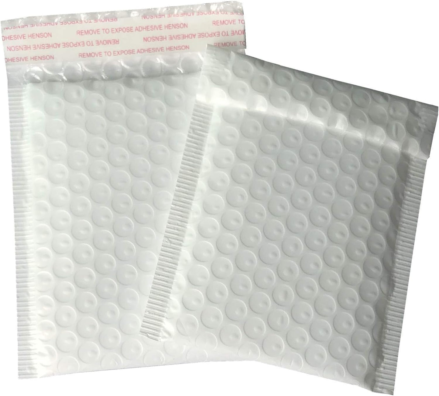3.5x5 Inch White Poly Bubble Mailers Padded Envelopes, Self-Sealing Shipping Bags 200 Pack