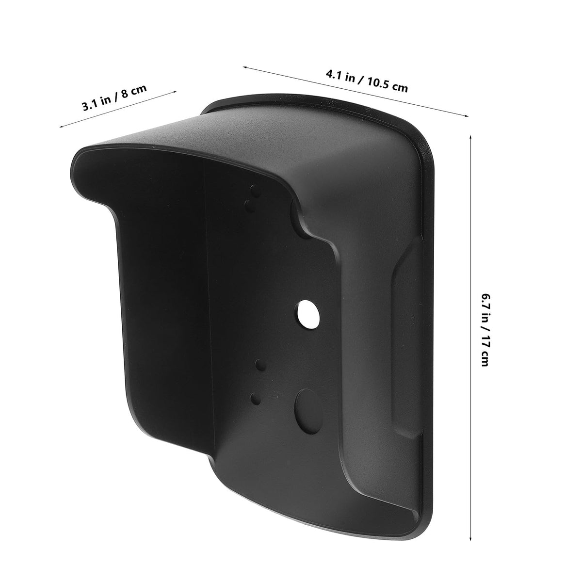 FAVOMOTO Waterproof Doorbell Cover, Outdoor Plastic Doorbell Chime Protector Rainproof Door Lock Security System Shield For Attendance Machine Fingerprint Device