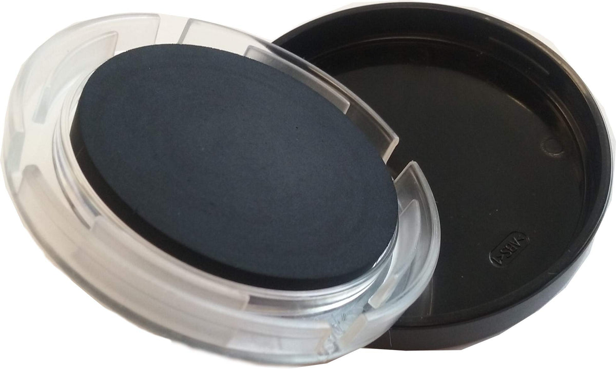 Hubco Seal Impression Inker, Shiny, 2-inch Round Diameter