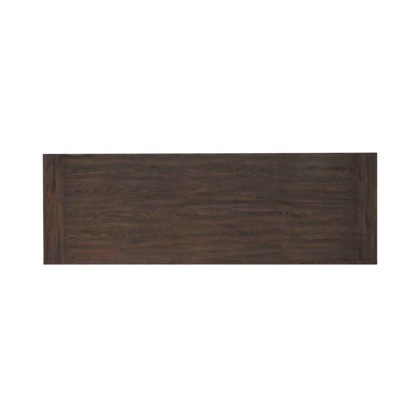 Liberty Furniture Paradise Valley Executive Credenza Desk with Locking File Drawers Traditional Home Office - Saddle Brown Oak Wood