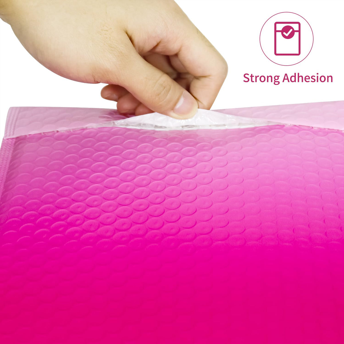 IMPOFFI 8.5x11 Inch 30 Pack Pink Bubble Mailers, Waterproof Padded Envelopes, Self Seal, Strong Adhesion Bubble Envelopes, Cushioning Padded Mailers for Small Items