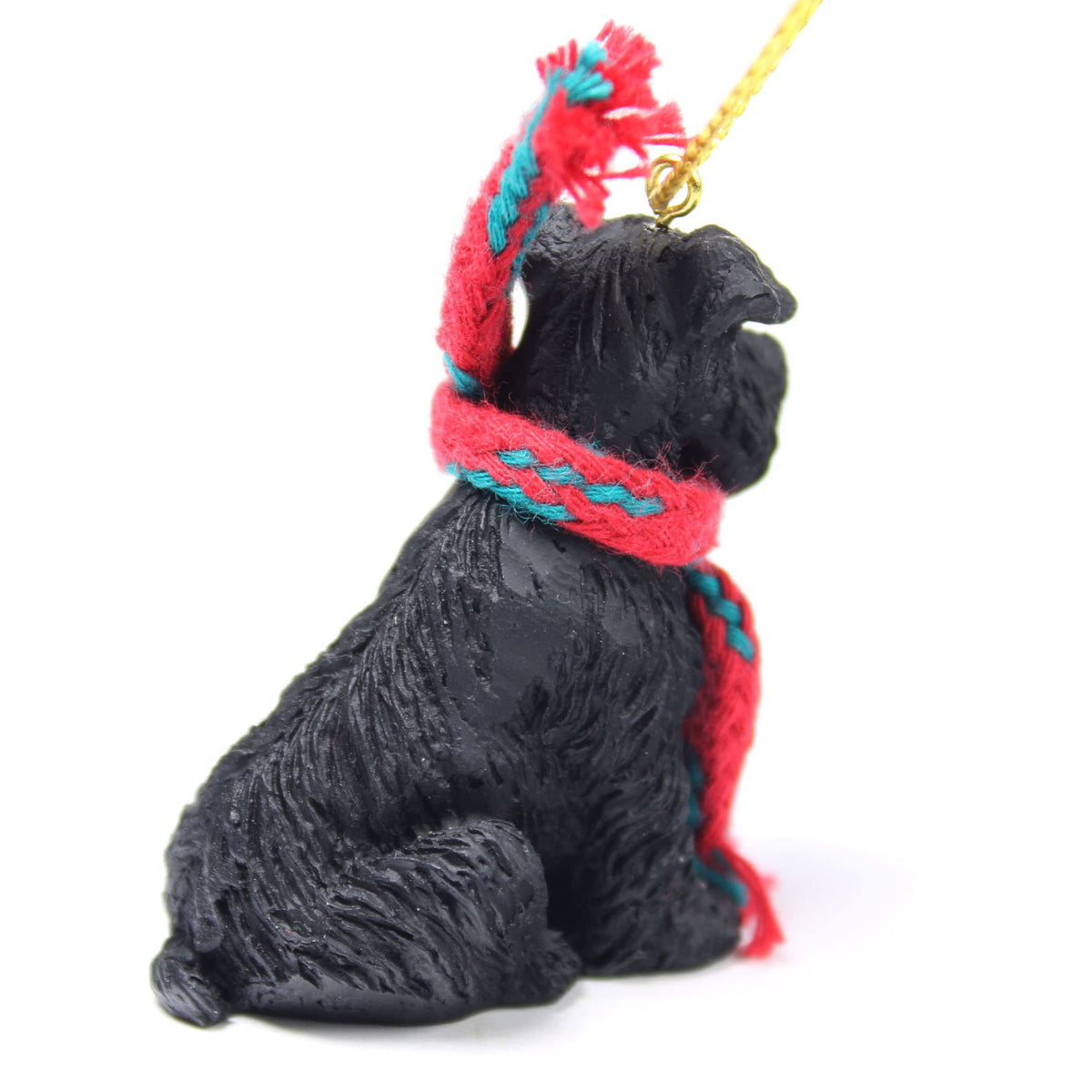 Conversation Concepts Schnauzer Tiny Miniature One Christmas Ornament Black Uncropped - Delightful!