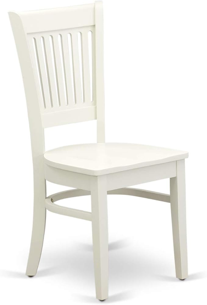East West Furniture ANVA3-LWH-W 3 Piece Dining Room Furniture Set Contains a