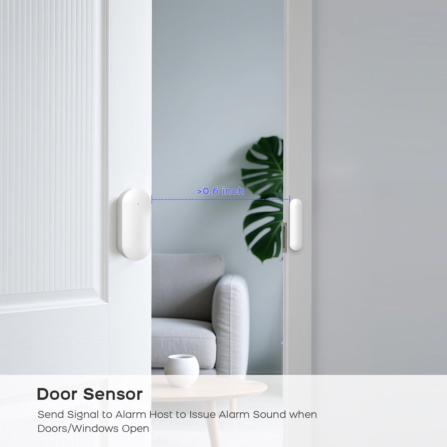 PGST WiFi Wireless Home Alarm System - 2025 Home Security System, 10-Minute Installation, 10 Door & Window Sensors + 5 Motion Sensors, APP Remote Control, Compatible with Alexa, No Monthly Fee