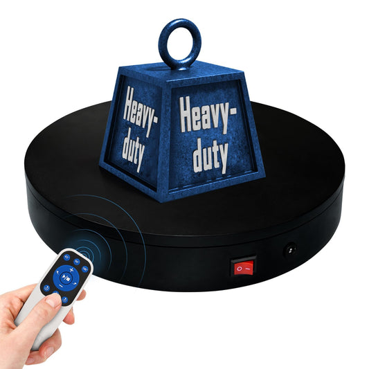 Remote Motorized Electric Turntable Rotating Display Stand Spinning Rotating Platform 360 Photography Turntable lazy susan base giratoria para for Photography,Display,3D Scan,Exhibition rotating table