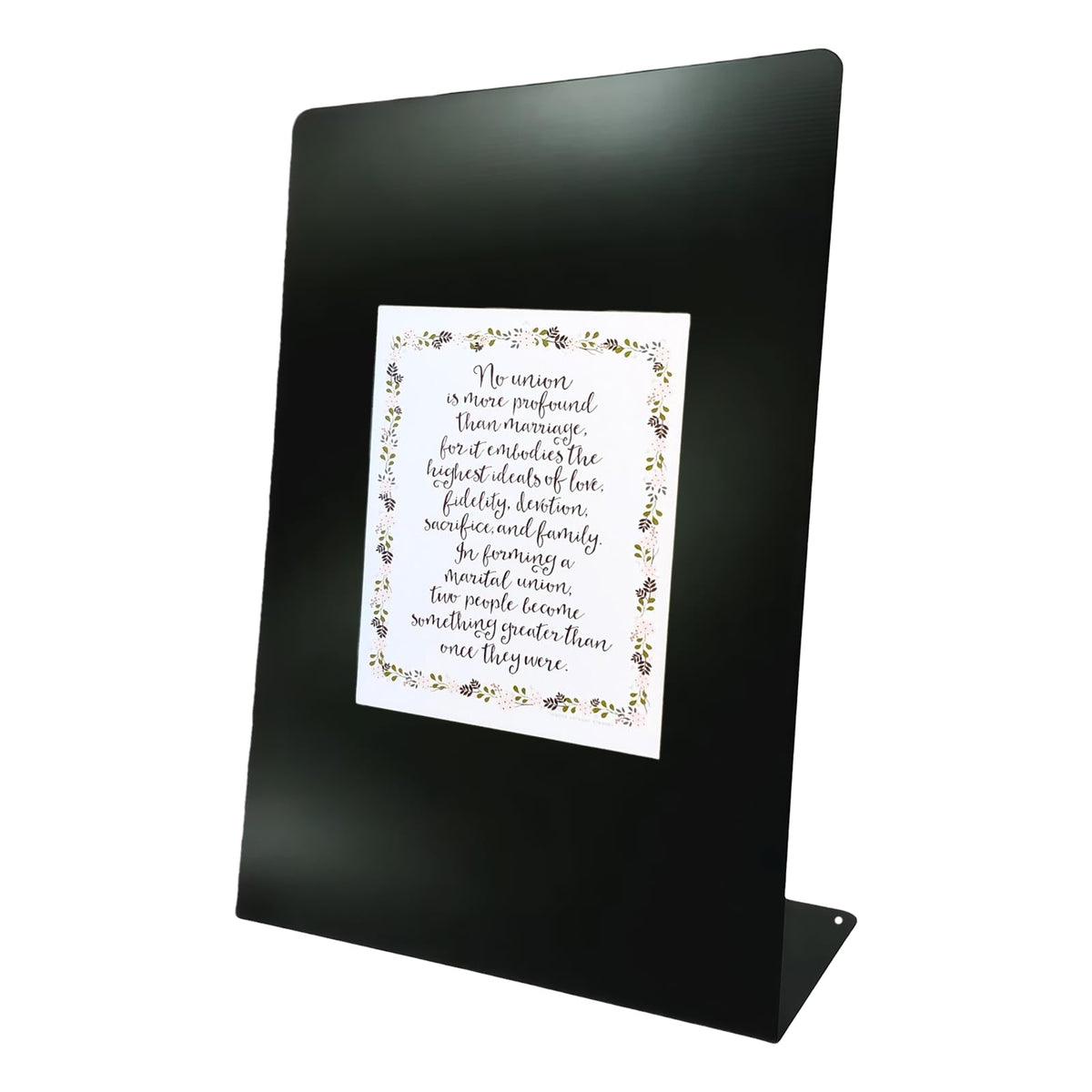 Magnetic Desktop Bulletin Board with Stand for Home, Office & Kitchen, Tabletop Memo & Memo Display Board for Notes, Menus & Office Supplies(13.78 x 10 x 4 Inches)