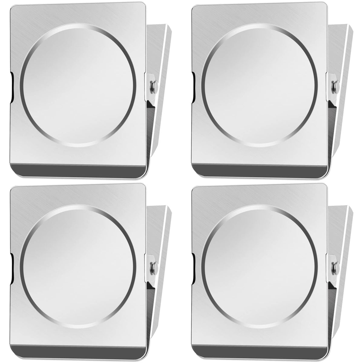 FINDMAG 4 Pack Clip Magnets 2.2 Inch Extra Large Magnetic Clips Heavy Duty, Office Magnetic Clips, Clip Magnets for Home, Office, Whiteboard, Kitchen etc.