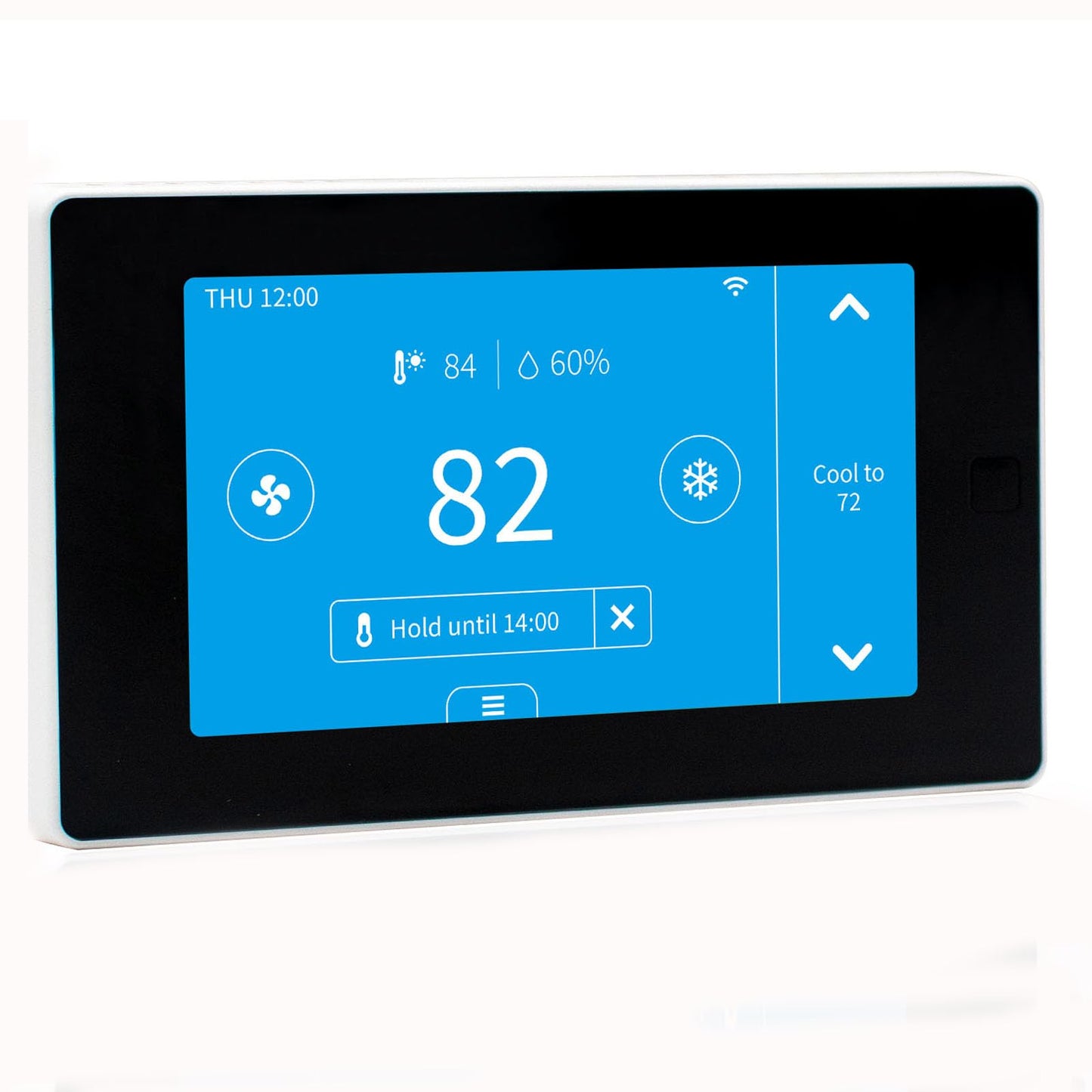 Smart Thermostats for Home with C-Wire Adapter, WiFi Thermostats Programmable Compatible with Alexa and Google Assistant,Energy Saving, Remote Control Tuya/Smart Life, C-Wire Require