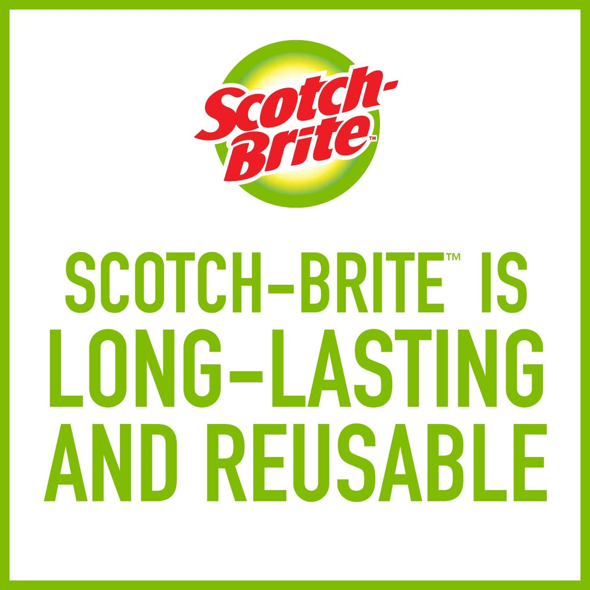 Scotch-Brite Soap Control Dishwand Brush Refills, Non-Scratch Scrub Brush Heads, Durable & Odor-Resistant, 3 Count (6 Total Refills)