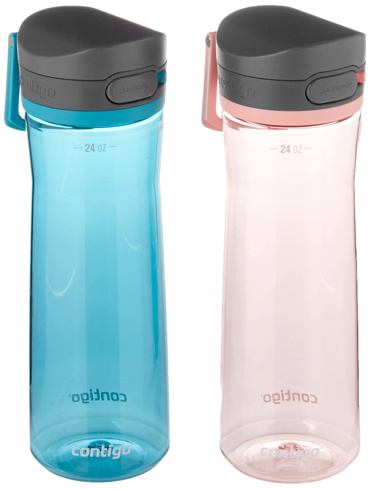Contigo Jackson 2.0 Tritan Water Bottle with AUTOPOP Lid 24 Oz. 2- Pack