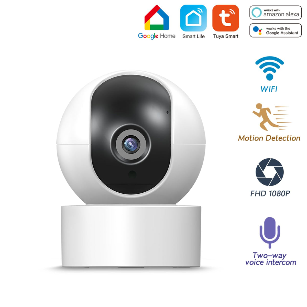 PGST Wireless Home Alarm System with HD Security Camera,DIY Expandable Door Alarm Sensors,4G GSM/Tuya App Instant Alerts,Compatible with Alexa for Apartment,No Monthly Fee
