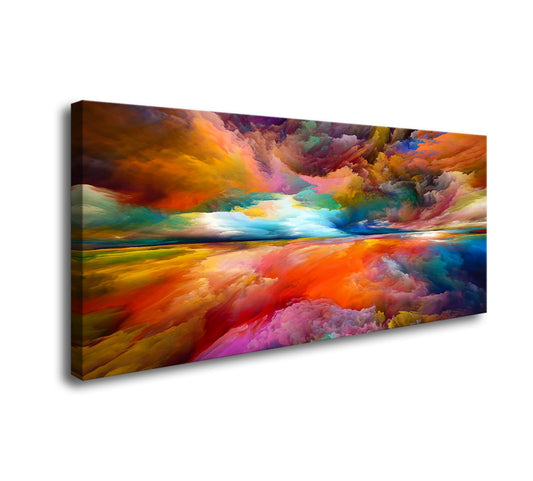YYYYHPP YP2062 Abstract Wall Art Colorful Clouds Landscape Pictures Canvas Prints Paintings Ready to Hang for Living Room Bedroom Kitchen Home and Office Wall Decor
