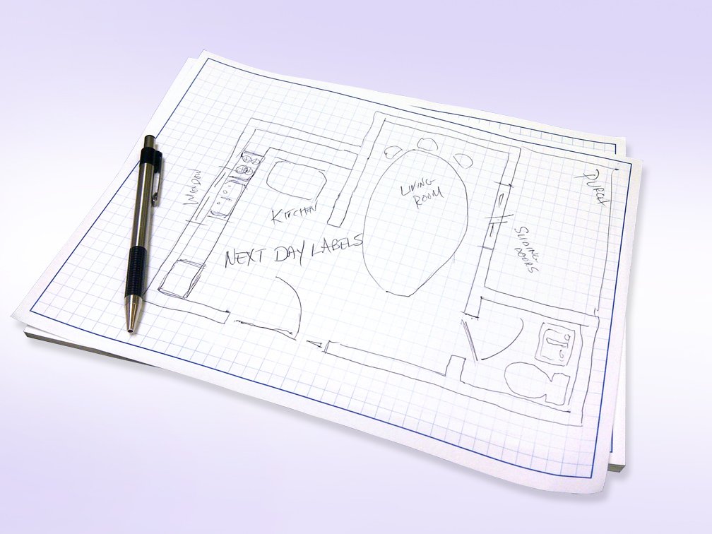 Graph Paper Pad for Blueprint Drawings, Drafting, Engineering Drawing, and Planning - Graph Paper 11x17 Blueprint Quadrille Grid Paper Pads with Blue Lines, High Brightness 50 Sheets (1-Pack)
