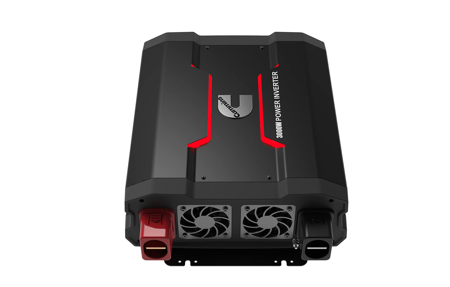 Cummins 3000 Watts Inverter Modified Sine Wave Truck Inverter 12 Volts to 110 Volts Four AC Outlets Two USB Ports (Plus Cable Kit)- CMN3000W - Inverters for Vehicles, Van Life, Camping