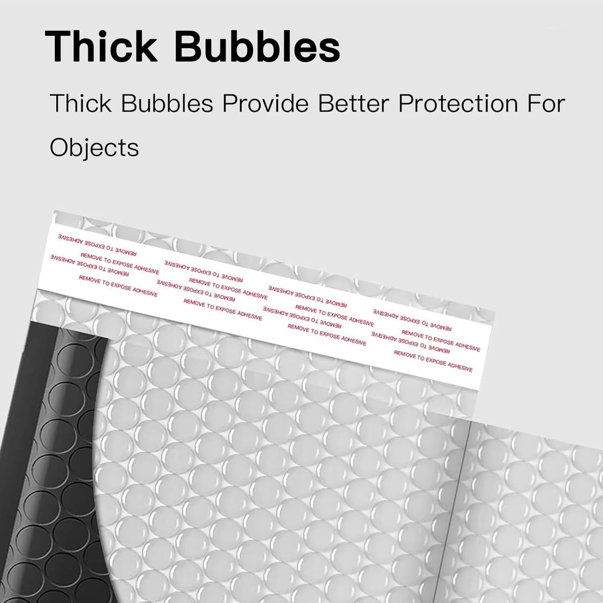 ZHPLIX Black Bubble Mailers 6x10 Inch 100 Pack Usable Size 6x9 Waterproof Shipping Bags,Opaque Padded Envelopes Cushioning Padded Mailers for Shipping, Mailing,Small Business Supplies.