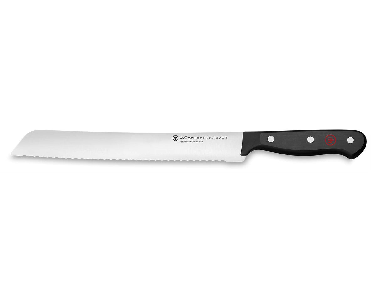 WÜSTHOF Gourmet 9" Bread Knife, Black