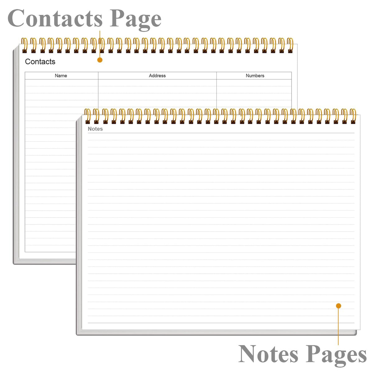Weekly Productivity Planner - 8.5" x 11" Dashboard Desk Notepad Has 6 Focus Areas to List Tasks for Goals, Projects, Clients, Academic or Meal-Organize Your Daily Work Efficiently, 54 Weeks, Grey